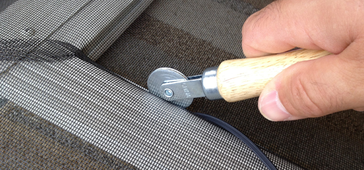 metal screen door repair in Spring Valley Lake